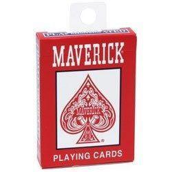 Hoyle Maverick Playing Cards red