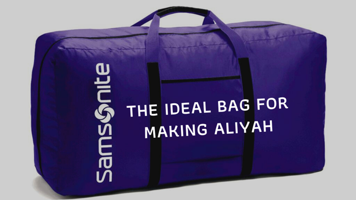 The Ideal Bag for Making Aliyah - Video Blog