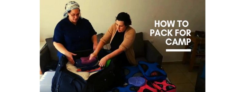 How to Pack for Camp - Video Blog