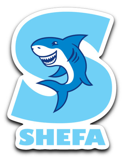 Shefa Pinterest Shefa Decal Sticker - Shark – Pack for Camp
