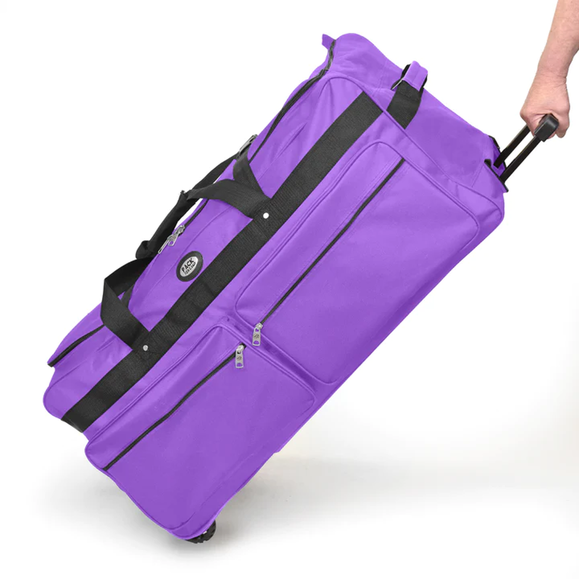 Large duffel discount bag with wheels