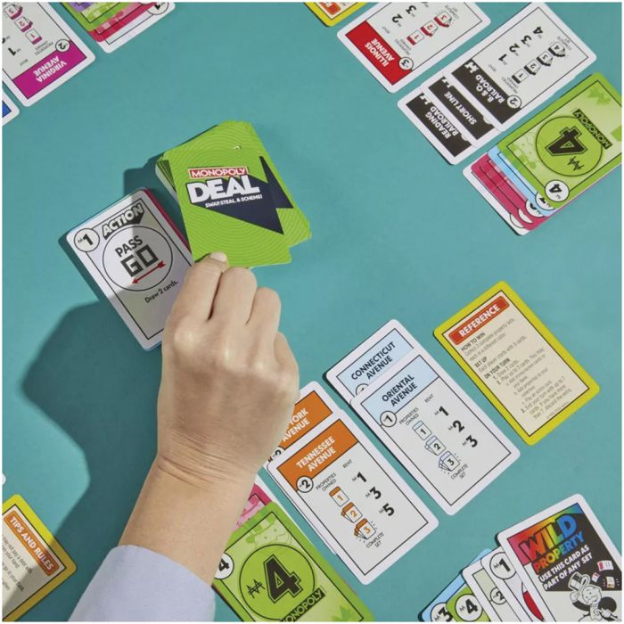 monopoly deal card sleeves Monopoly Deal Refresh Card Game