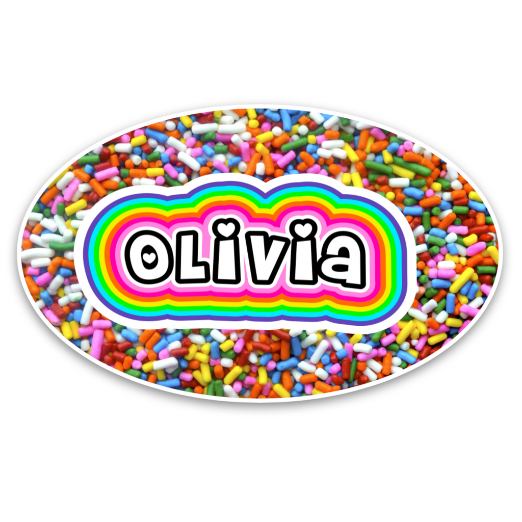 Sprinkle Container Sticker Sprinkles – Pack for Camp