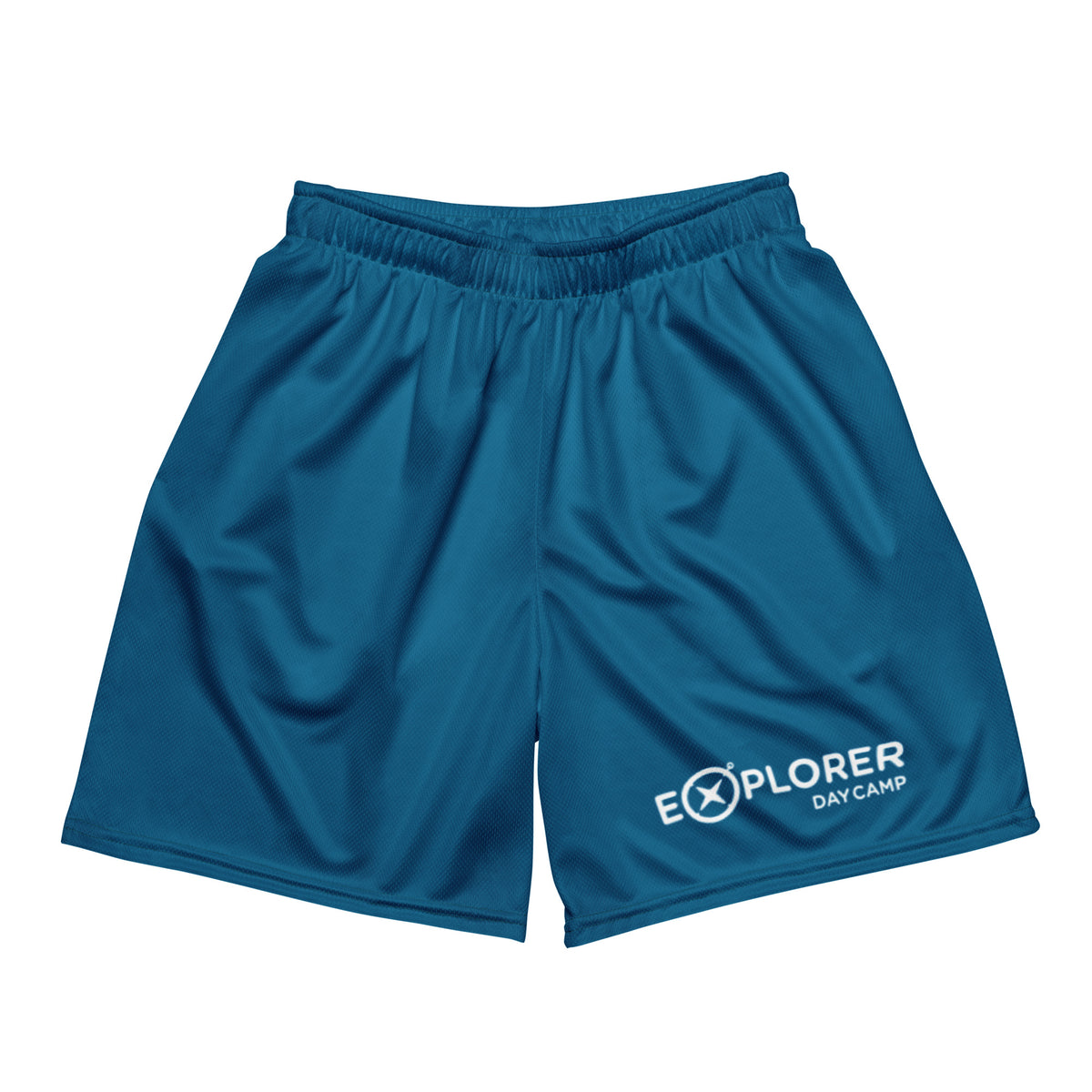 Explorer Unisex Mesh Shorts - Blue – Pack for Camp