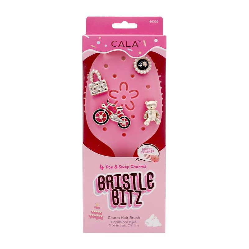 Cala Bristle Bitz Charm Hairbrush – Pack for Camp