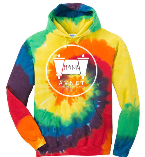 Avnet Tie Dye Hooded Sweatshirt – Pack for Camp