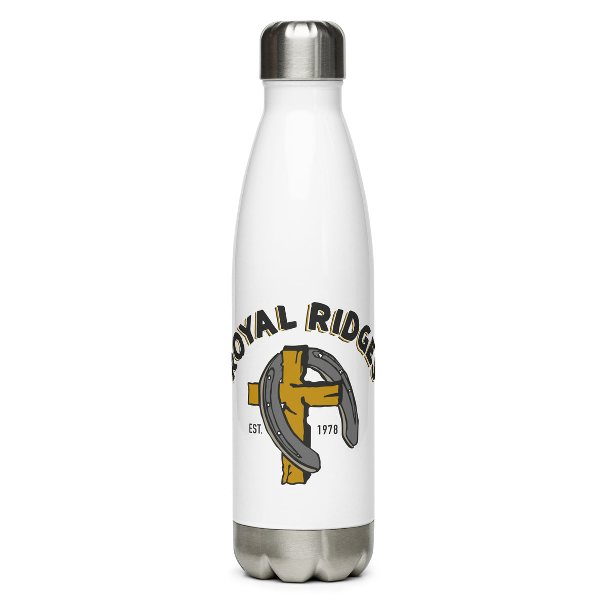 Royal Ridges Stainless Steel Water Bottle – Pack for Camp