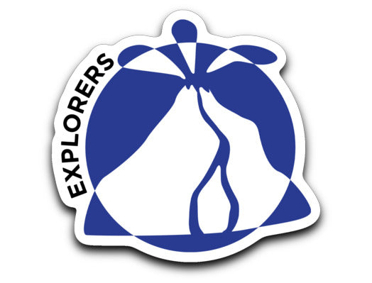 Hollingworth EXPLORERS Decal Sticker – Pack for Camp