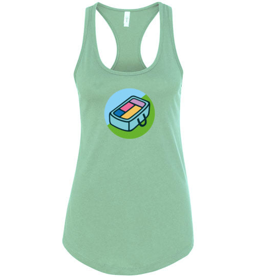 Next Level Racerback Tank – Pack for Camp