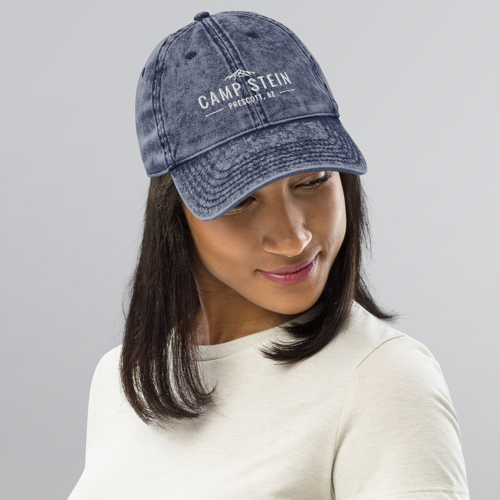 camp stein Stein Vintage Cotton Twill Cap – Pack for Camp